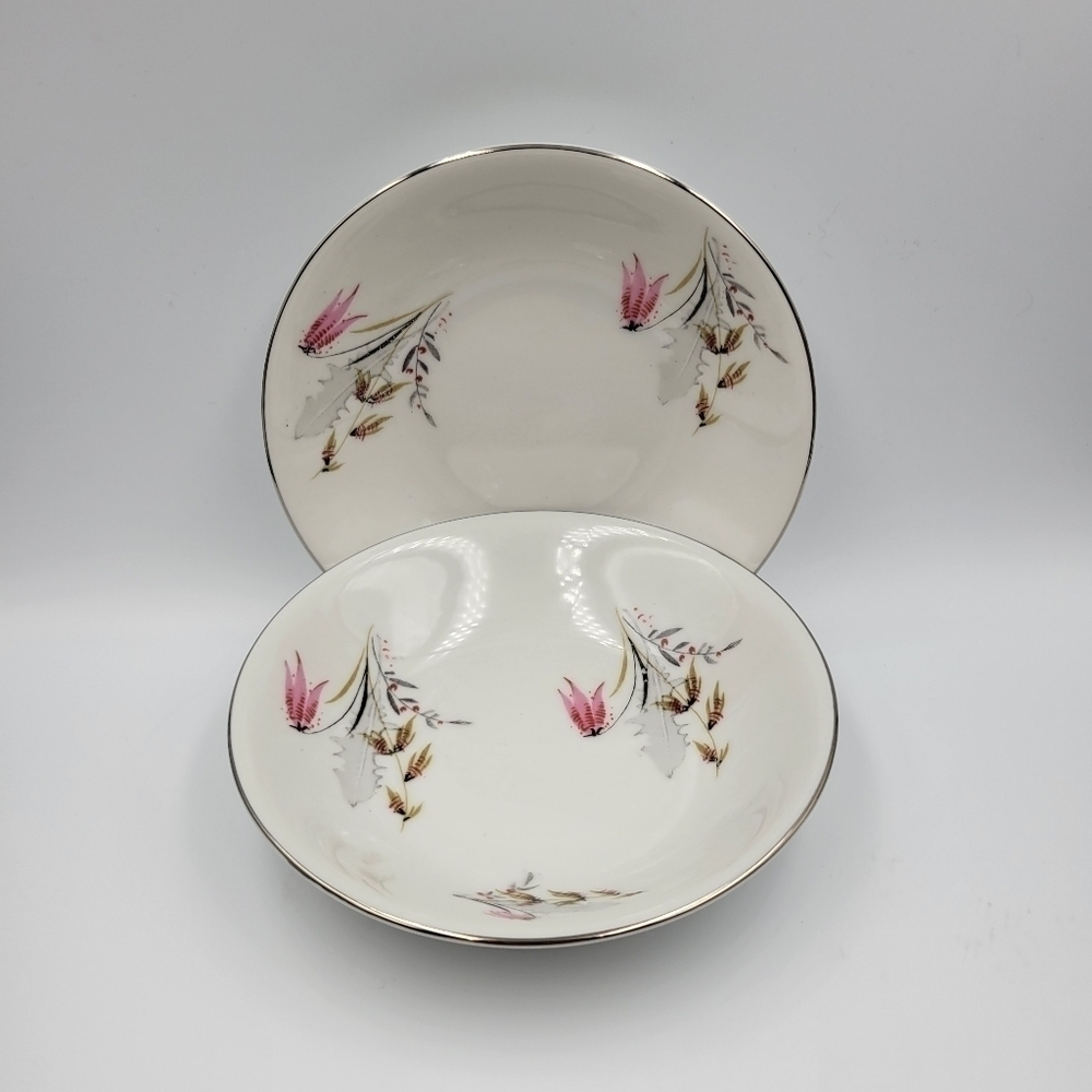 2 Fruit/Dessert (Sauce) Bowl - Mountain Bell by Royal Duchess